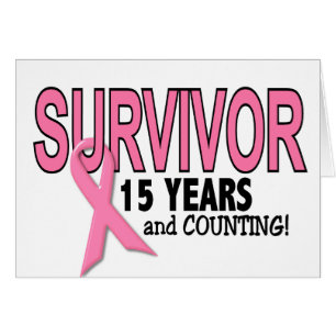 SURVIVANT de CANCER DU SEIN 15 ans et compte