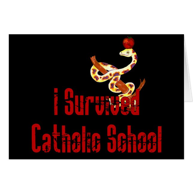 Survivant d'école catholique (Devant horizontal)