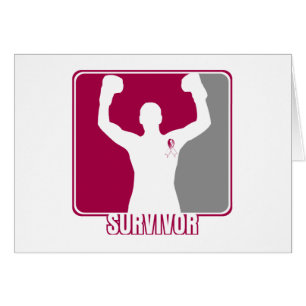 Survivant gagnant du cancer de la gorge