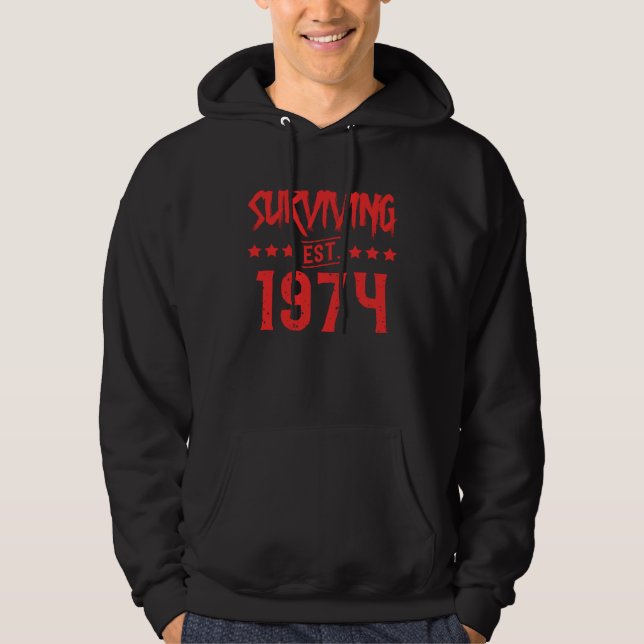 Surviving Est 1974 Hoodie (Vorderseite)