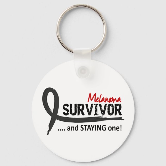Survivor 8 Melanom Schlüsselanhänger (Vorderseite)