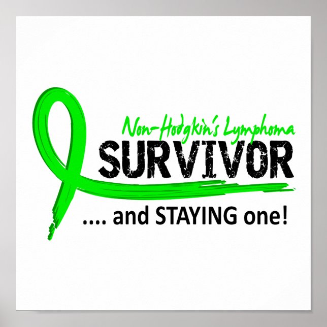 Survivor 8 Non-Hodgkin's Lymphoma Poster (Vorne)
