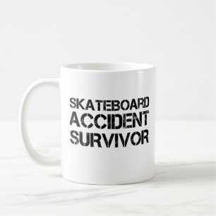 Survivor bei Skateboarden Kaffeetasse