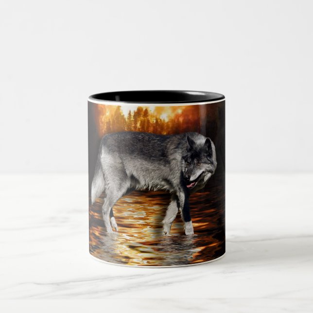 Survivor Gray Wolf Tasse (Mittel)