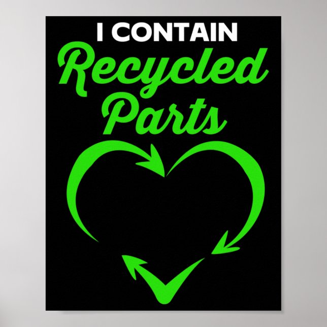 Survivor I enthält Gerecycelt Teile Poster (Vorne)