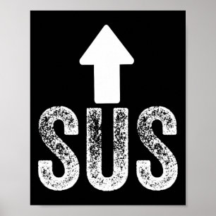 Sus Game Idk Bro Bruh Meme Funny Video Gamer 1 Poster