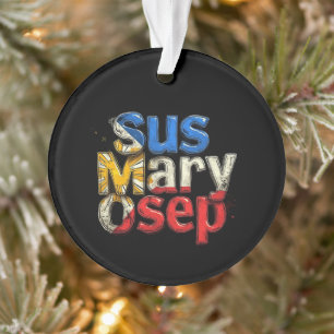 Sus Mary Osep Filipino Pride individualisierbar Ornament