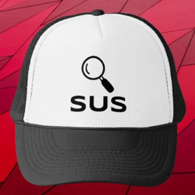 SUS Trucker Hat - verdächtig stylish Truckerkappe (Von Creator hochgeladen)