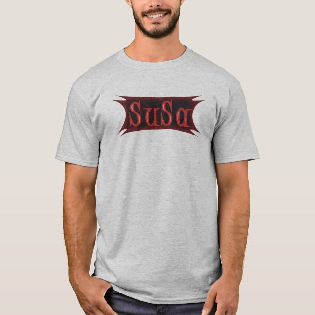 SuSa - Reiche hat immer Hintern-T - Shirt (Vorderseite)