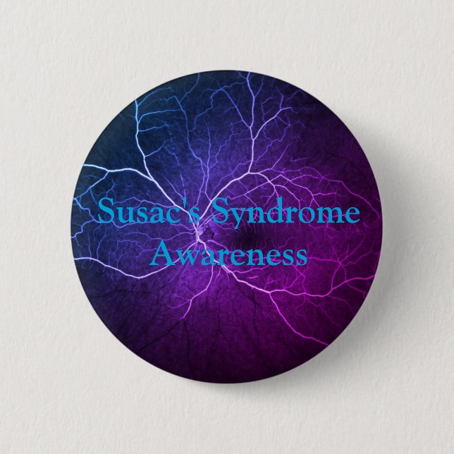 Susac's Syndrome Awareness Button (Vorderseite)