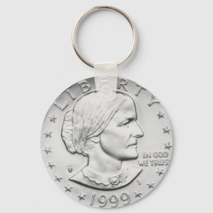 Susan B. Anthony Dollar Image Schlüsselanhänger