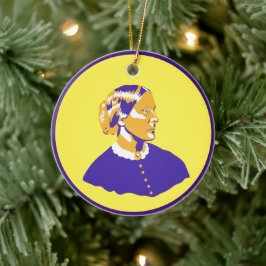 Susan B Anthony Pop Art Street Style Suffrage Keramik Ornament