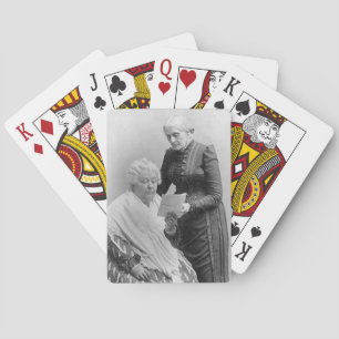 Susan B Anthony und Elizabeth Cady Stanton Spielkarten