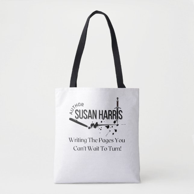 Susan Harris Author Tote Bag Tasche (Vorderseite)
