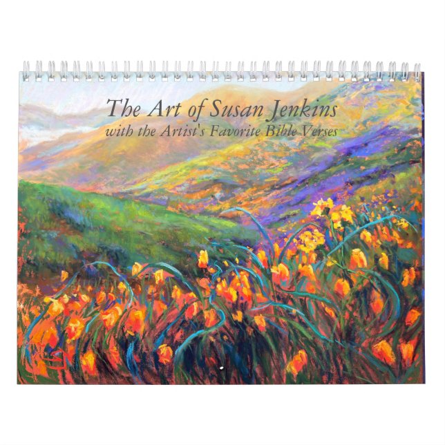Susan Jenkins Floral Art Calendar Kalender (Titelbild)