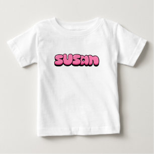 Susan Pink Baby T-shirt