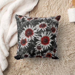 Susans À Jeu Noir Étonnant Jetant Un Coussin