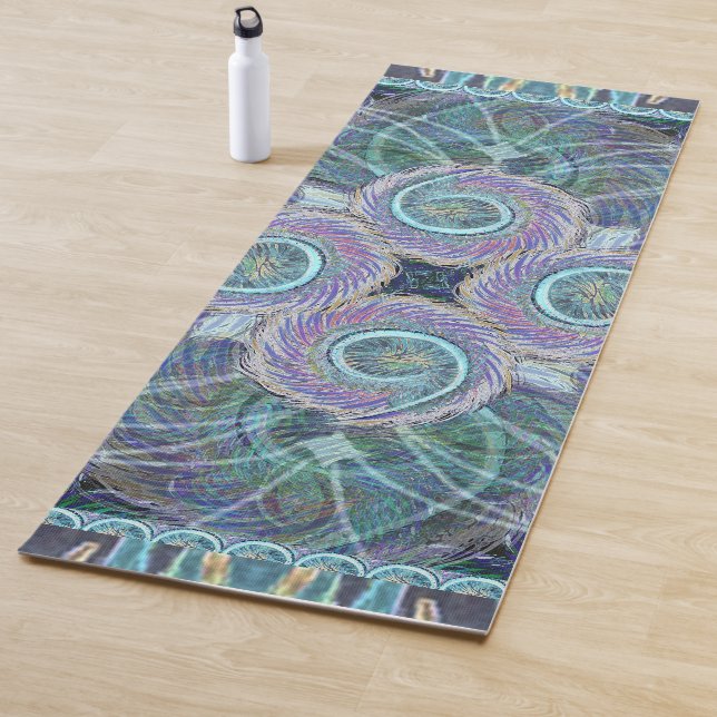 Susea Blu Studios Feather Yoga Mat Yogamatte (Beispiel)