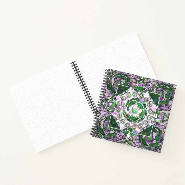 Susea Blu Studios Garden Notebook Notizbuch (Innenseite)