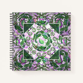 Susea Blu Studios Garden Notebook Notizbuch