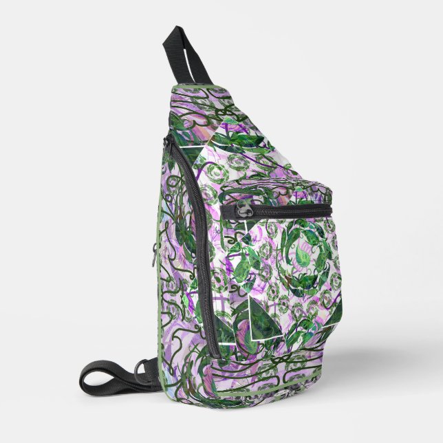 Susea Blu Studios Garden Sling Bag (Linke Seite)