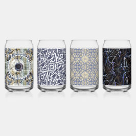 Susea Blu studios Lightning Can Glasses Dosenglas