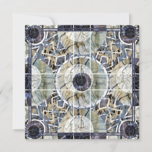 Susea Blu Studios Lightning Carte Mandela