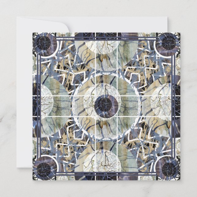 Susea Blu Studios Lightning Mandela Card Karte (Vorderseite)