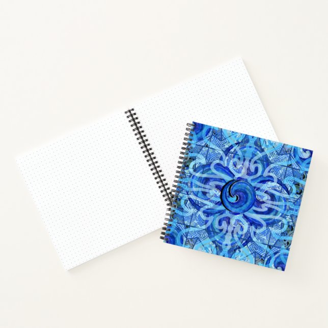 Susea Blu Studios Wave Notebook Notizbuch (Innenseite)