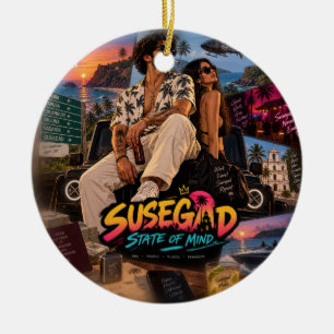 Susegad Geisteszustand • Goa Junge Forever • Gleic Keramik Ornament