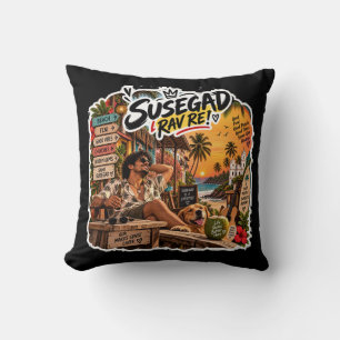 Susegad Rav Re! – Goan Lifestyle Vibes Kissen
