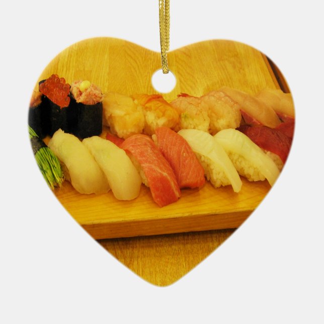 Sushi 司 keramik ornament (Vorne)