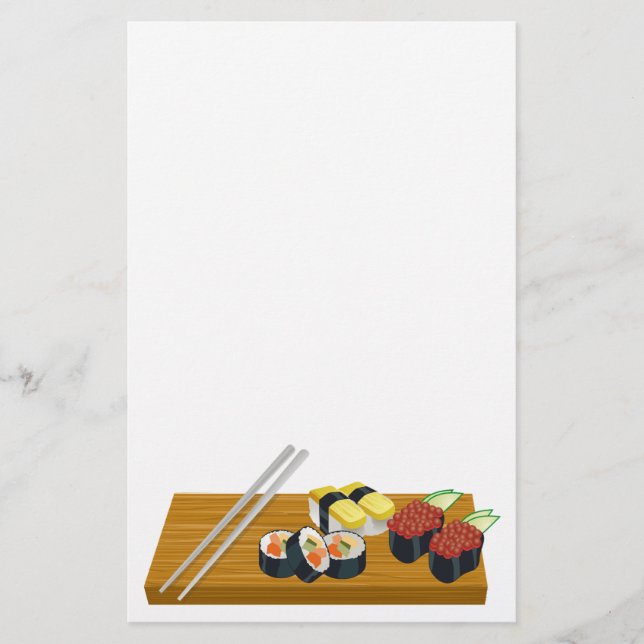 Sushi-1 Stationery Briefpapier (Vorderseite)