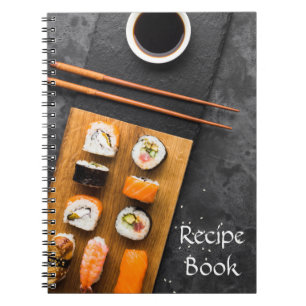 Sushi – asiatisches japanisches notizblock