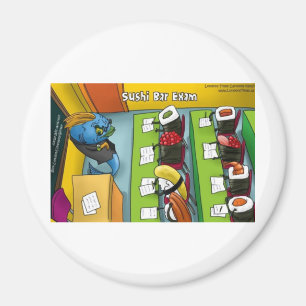 Sushi Bar Exam T-Shirts Tasse Karten Geschenke usw Magnet