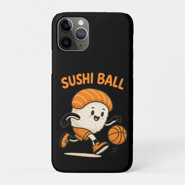 Sushi Basketball Energy Case-Mate iPhone Hülle (Rückseite)