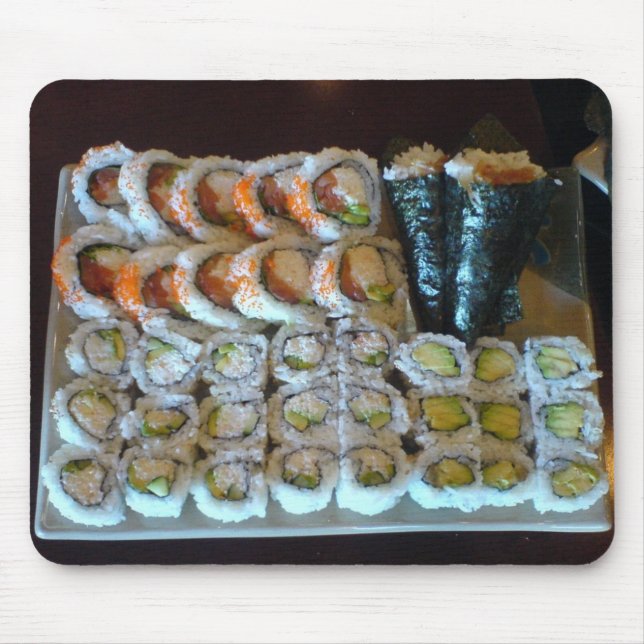 Sushi-Behälter Mousepad (Vorne)