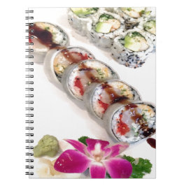 Sushi California Rolls Notizblock