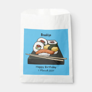 Sushi-Cartoon-Abbildung Geschenktütchen
