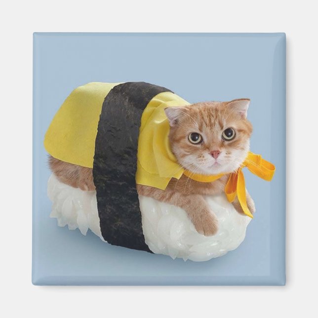 Sushi Cat-6 Magnet (Vorne)