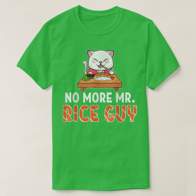 Sushi Cat Anime Merch Manga Cosplay japanisches Es T-Shirt (Design vorne)