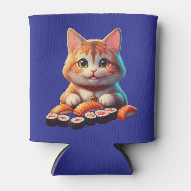 Sushi Cat Dosenkühler (Vorderseite)