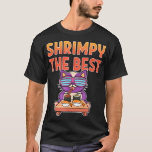 Sushi Cat LGBTQ Gay Pride Maki Anime Figure Manga  T-Shirt