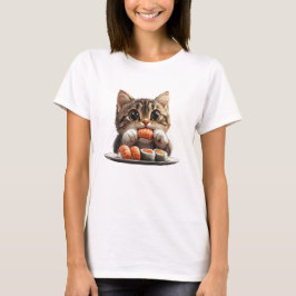 Sushi Cat Shirt, Food Cat Shirt
