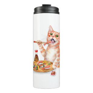 Sushi Cat Thermosbecher