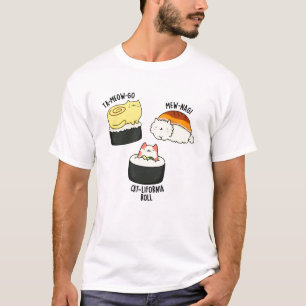 Sushi Cats Niedlich Sushi Pun T-Shirt
