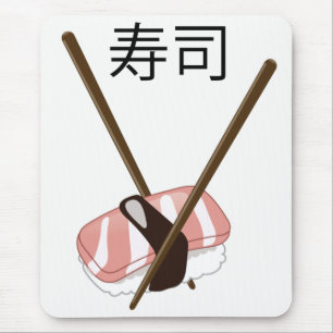 Sushi Chopsticks Mousepad