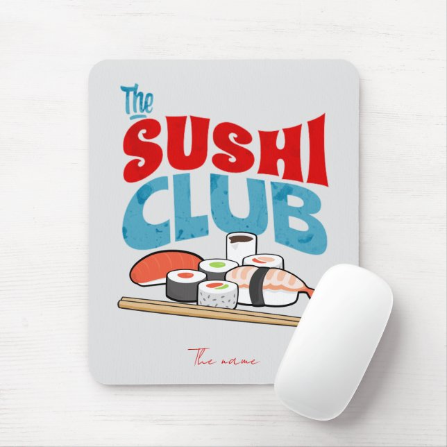 Sushi Club, Sushi Mousepad (Mit Mouse)