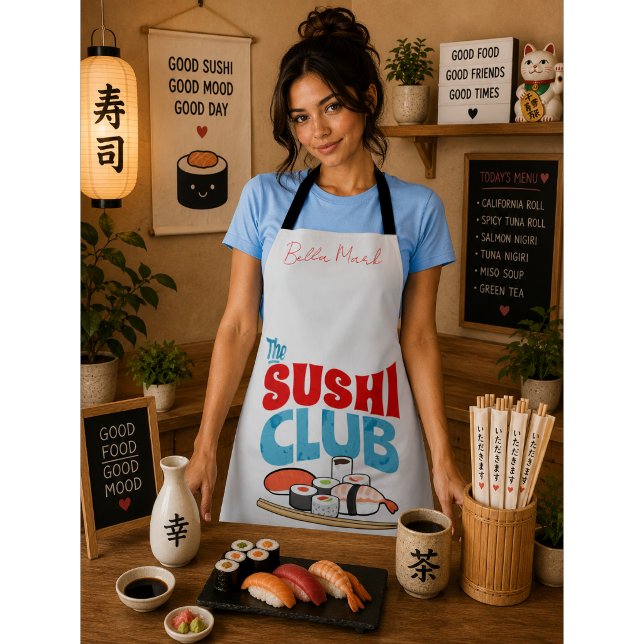 Sushi Club, Sushi Schürze (Von Creator hochgeladen)