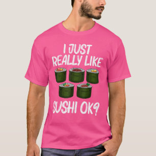 Sushi Designs für Männer Frauen japanische Lebensm T-Shirt
